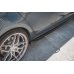 Накладки сплиттеры на пороги на Seat III Cupra / FR рестайл